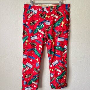 Loudmouth | Men's Golf Novelty Print Pants Quirky Unique Pants Size 36x27
